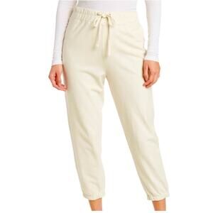 Standard James Perse Cotton Terry Drawstring High Waist Jogger XL